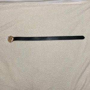 H&M Faux Leather Gold-Plated Lion Belt